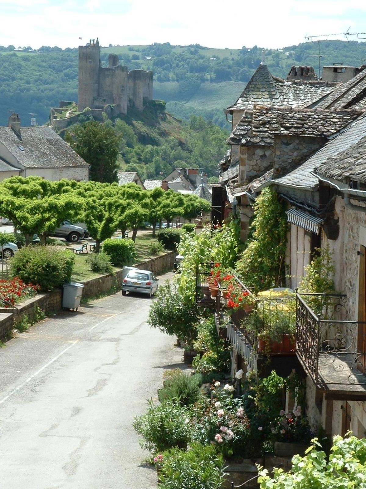 L'Oustal Del Barry Hotel Najac Bagian luar foto